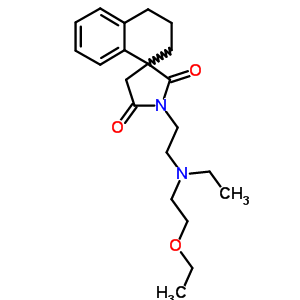 74246-76-7  1'-{2-[(2-ethoxyethyl)(ethyl)amino]ethyl}-3,4-dihydro-2H,2'H,5'H-spiro[naphthalene-1,3'-pyrrolidine]-2',5'-dione