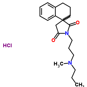 74246-81-4  1'-{3-[methyl(propyl)amino]propyl}-3,4-dihydro-2H,2'H,5'H-spiro[naphthalene-1,3'-pyrrolidine]-2',5'-dione hydrochloride