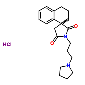 74246-82-5  1'-(3-pyrrolidin-1-ylpropyl)-3,4-dihydro-2H,2'H,5'H-spiro[naphthalene-1,3'-pyrrolidine]-2',5'-dione hydrochloride