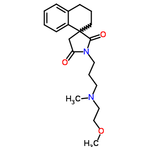 74246-87-0  1'-{3-[(2-methoxyethyl)(methyl)amino]propyl}-3,4-dihydro-2H,2'H,5'H-spiro[naphthalene-1,3'-pyrrolidine]-2',5'-dione