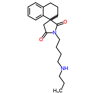 74246-95-0  1'-[4-(propylamino)butyl]-3,4-dihydro-2H,2'H,5'H-spiro[naphthalene-1,3'-pyrrolidine]-2',5'-dione