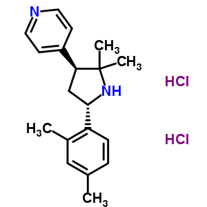 74741-47-2  4-[(3S,5S)-5-(2,4-dimethylphenyl)-2,2-dimethylpyrrolidin-3-yl]pyridine dihydrochloride