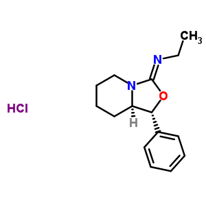 75343-58-7  N-[(1R,3Z,8aR)-1-phenylhexahydro[1,3]oxazolo[3,4-a]pyridin-3-ylidene]ethanamine hydrochloride