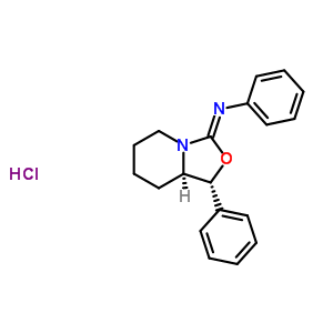 75343-63-4  N-[(1R,3Z,8aR)-1-phenylhexahydro[1,3]oxazolo[3,4-a]pyridin-3-ylidene]aniline hydrochloride