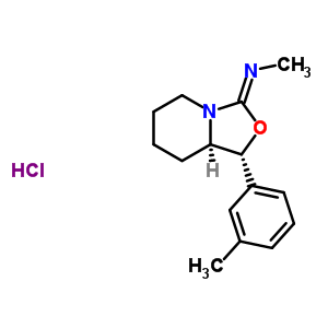 75343-69-0  N-[(1R,3Z,8aR)-1-(3-methylphenyl)hexahydro[1,3]oxazolo[3,4-a]pyridin-3-ylidene]methanamine hydrochloride