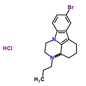 76061-80-8  8-bromo-3-propyl-2,3,3a,4,5,6-hexahydro-1H-pyrazino[3,2,1-jk]carbazole hydrochloride