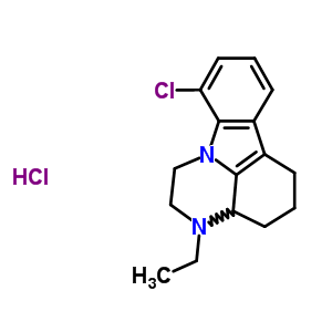 76061-82-0  10-chloro-3-ethyl-2,3,3a,4,5,6-hexahydro-1H-pyrazino[3,2,1-jk]carbazole hydrochloride