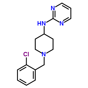 76167-68-5  N-[1-(2-chlorobenzyl)piperidin-4-yl]pyrimidin-2-amine