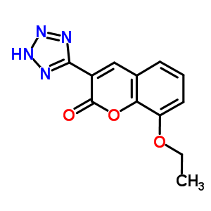 76239-26-4  8-ethoxy-3-(2H-tetrazol-5-yl)-2H-chromen-2-one
