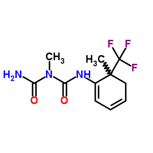 76266-99-4  N-methyl-N-[6-methyl-6-(trifluoromethyl)cyclohexa-1,3-dien-1-yl]dicarbonimidic diamide