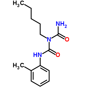 76267-33-9  N-(2-methylphenyl)-N-pentyldicarbonimidic diamide
