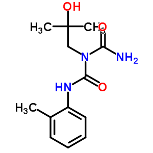76267-38-4  N-(2-hydroxy-2-methylpropyl)-N-(2-methylphenyl)dicarbonimidic diamide