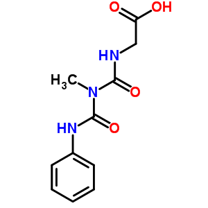 76267-41-9  N-[methyl(phenylcarbamoyl)carbamoyl]glycine