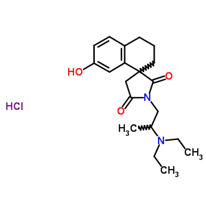 76311-56-3  1'-[2-(diethylamino)propyl]-7-hydroxy-3,4-dihydro-2H,2'H,5'H-spiro[naphthalene-1,3'-pyrrolidine]-2',5'-dione hydrochloride