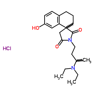 76311-57-4  1'-[3-(diethylamino)butyl]-7-hydroxy-3,4-dihydro-2H,2'H,5'H-spiro[naphthalene-1,3'-pyrrolidine]-2',5'-dione hydrochloride