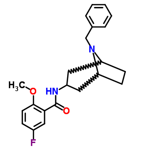 76352-09-5  N-(8-benzil-8-azabisiklo[3.2.1]okt-3-il)-5-floro-2-metoksibenzamid