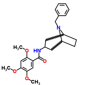 76352-11-9  N-(8-benzyl-8-azabicyclo[3.2.1]oct-3-yl)-2,4,5-trimethoxybenzamide