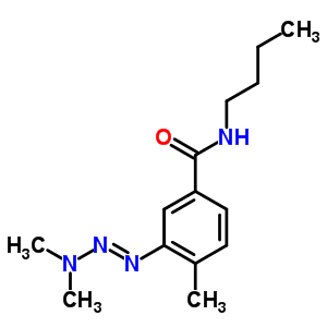 76765-33-8  N-βουτυλο-3-[(1E)-3,3-διμεθυλοτριαζ-1-εν-1-υλο]-4-μεθυλοβενζαμίδιο·