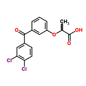 76981-39-0, 2-{3-[(3,4-dichlorophenyl)carbonyl]phenoxy}propanoic acid ...