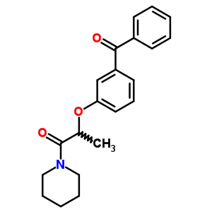 76981-47-0  [3-(1-methyl-2-oxo-2-piperidin-1-ylethoxy)phenyl](phenyl)methanone