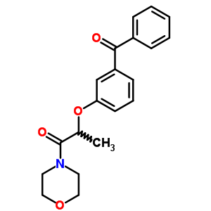 76981-48-1  [3-(1-methyl-2-morpholin-4-yl-2-oxoethoxy)phenyl](phenyl)methanone
