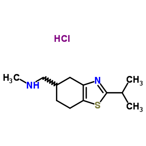 77529-00-1  N-methyl-1-[2-(1-methylethyl)-4,5,6,7-tetrahydro-1,3-benzothiazol-5-yl]methanamine hydrochloride