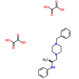 77562-90-4  N-[2-(4-benzylpiperazin-1-yl)-1-methylethyl]aniline diethanedioate