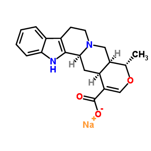 77754-94-0  sodium (19alpha,20alpha)-19-methyl-16,17-didehydro-18-oxayohimban-16-carboxylate