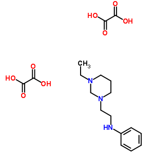 77869-61-5  N-[2-(3-ethyltetrahydropyrimidin-1(2H)-yl)ethyl]aniline diethanedioate