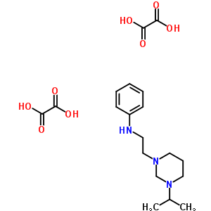 77869-63-7  N-{2-[3-(1-methylethyl)tetrahydropyrimidin-1(2H)-yl]ethyl}aniline diethanedioate