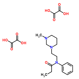 77869-71-7  N-[2-(3-methyltetrahydropyrimidin-1(2H)-yl)ethyl]-N-phenylpropanamide diethanedioate