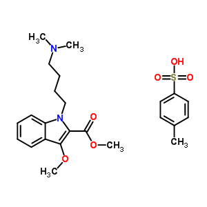 77941-17-4  methyl 1-[4-(dimethylamino)butyl]-3-methoxy-1H-indole-2-carboxylate 4-methylbenzenesulfonate