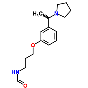 78043-80-8  N-{3-[3-(1-pirolidyn-1-yletylo)fenoksy]propylo}formamid