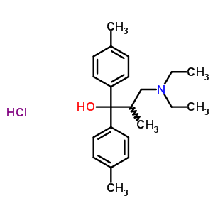 78186-45-5  3-(diethylamino)-2-methyl-1,1-bis(4-methylphenyl)propan-1-ol hydrochloride