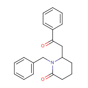 88460-90-6  2-Piperidinone, 6-(2-oxo-2-phenylethyl)-1-(phenylmethyl)-