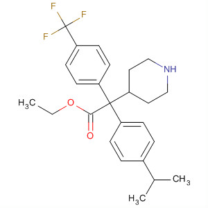 884600-77-5  4-Piperidineacetic acid,1-[4-(1-methylethyl)phenyl]-2-[4-(trifluoromethyl)phenyl]-, ethyl ester