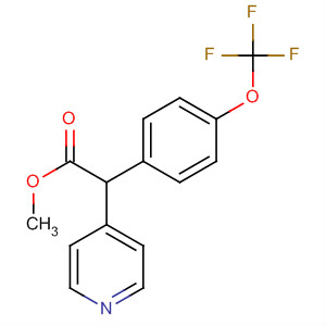 884600-83-3  4-Pyridineacetic acid, 2-[4-(trifluoromethoxy)phenyl]-, methyl ester