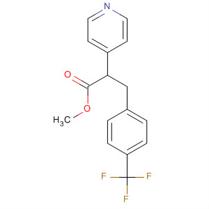 884602-17-9  4-Pyridineacetic acid, 2-[[4-(trifluoromethyl)phenyl]methyl]-, methyl ester