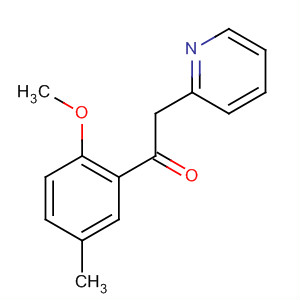 88467-86-1  Ethanone, 1-(2-methoxy-5-methylphenyl)-2-(2-pyridinyl)-