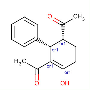 88483-85-6  Ethanone, 1,1'-(4-hydroxy-2-phenyl-3-cyclohexene-1,3-diyl)bis-, cis-