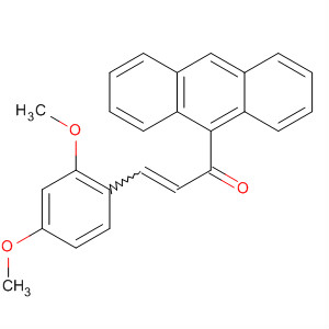 88483-89-0  2-Propen-1-one, 1-(9-anthracenyl)-3-(2,4-dimethoxyphenyl)-