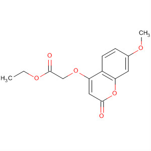 88484-52-0  Acetic acid, [(7-methoxy-2-oxo-2H-1-benzopyran-4-yl)oxy]-, ethyl ester