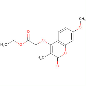 88484-62-2  Acetic acid, [(7-methoxy-3-methyl-2-oxo-2H-1-benzopyran-4-yl)oxy]-,ethyl ester