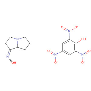 88485-10-3  1H-Pyrrolizin-1-one, hexahydro-, oxime, compd. with2,4,6-trinitrophenol (1:1)