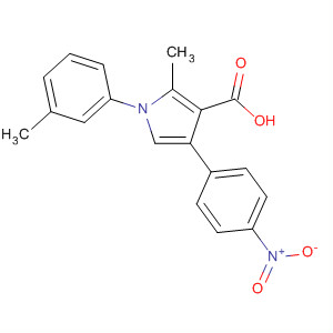 88502-63-0  1H-Pyrrole-3-carboxylic acid,2-methyl-1-(3-methylphenyl)-4-(4-nitrophenyl)-