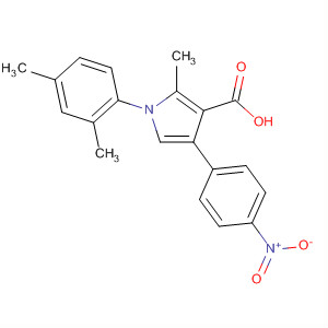 88502-65-2  1H-Pyrrole-3-carboxylic acid,1-(2,4-dimethylphenyl)-2-methyl-4-(4-nitrophenyl)-