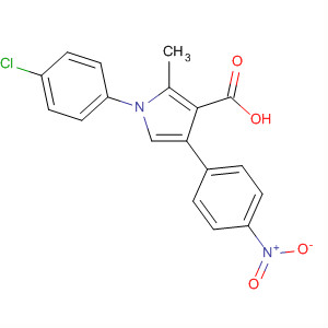 88502-67-4  1H-Pyrrole-3-carboxylic acid,1-(4-chlorophenyl)-2-methyl-4-(4-nitrophenyl)-