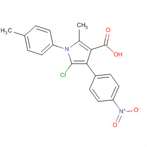 88502-68-5  1H-Pyrrole-3-carboxylic acid,5-chloro-2-methyl-1-(4-methylphenyl)-4-(4-nitrophenyl)-