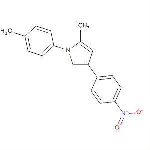 88502-74-3  1H-Pyrrole, 2-methyl-1-(4-methylphenyl)-4-(4-nitrophenyl)-