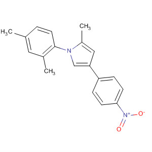 88502-77-6  1H-Pyrrole, 1-(2,4-dimethylphenyl)-2-methyl-4-(4-nitrophenyl)-